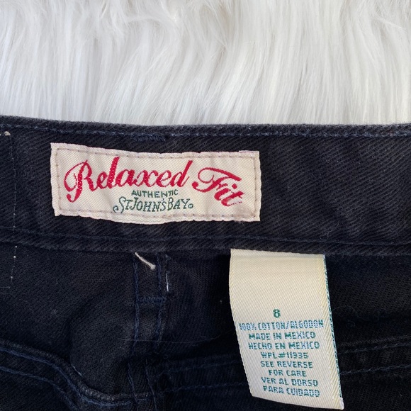 SOLD / VINTAGE • black high waisted jeans - Picture 5 of 8